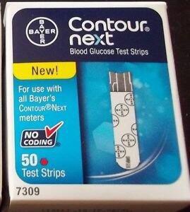 Ascensia Contour Next 7309 Blood Glucose Test Strips 50/ Box
