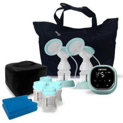 Double Electric Breast Pump With Tote Zomee Z2 Smart