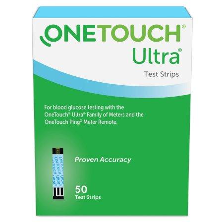 OneTouch Ultra Blue  Blood Glucose Test Strips50  per Box