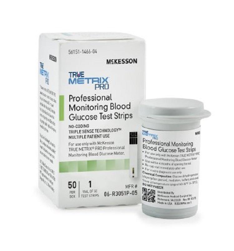 McKesson TRUE METRIX PRO  Blood Glucose Test Strips 50/BX