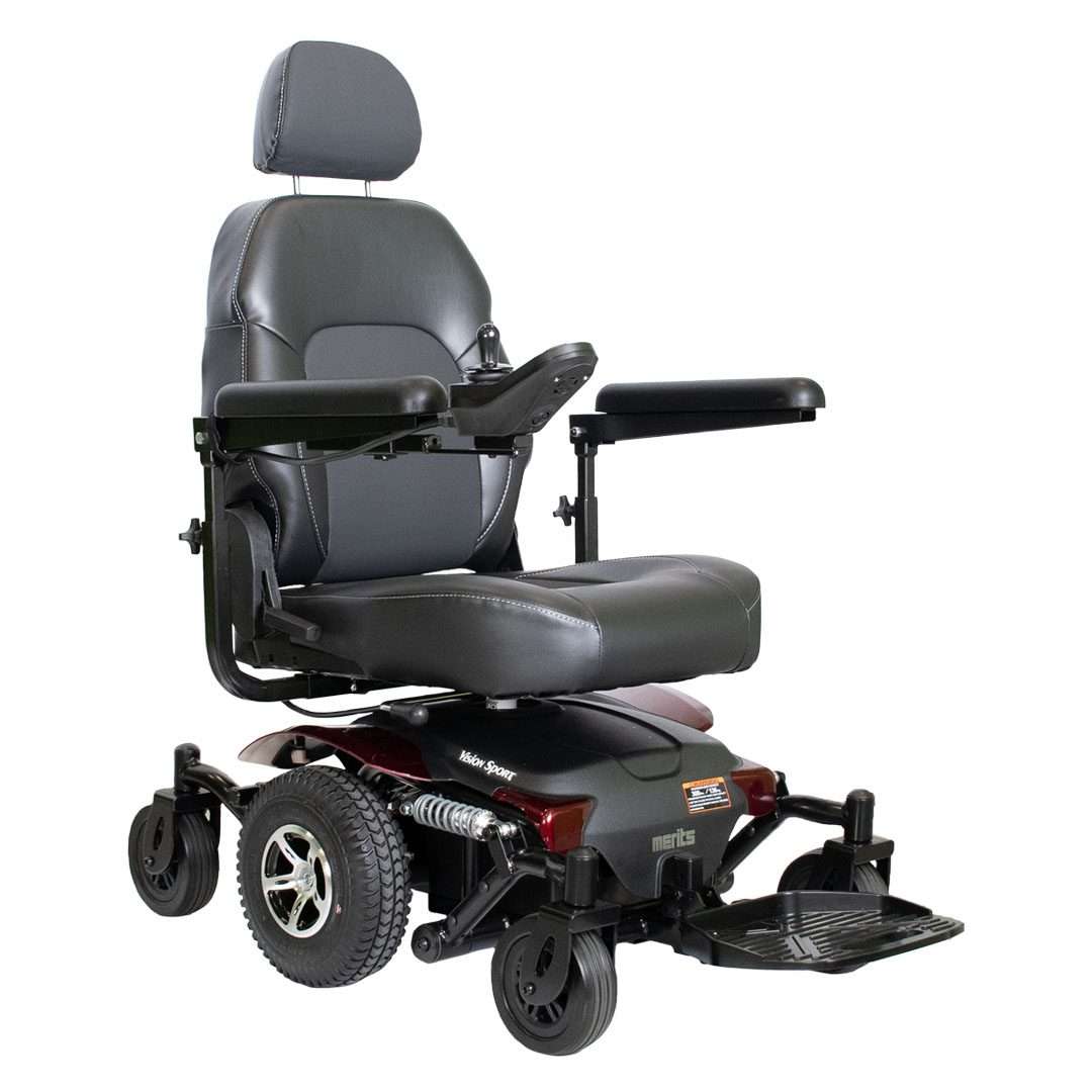 Merits Vision Sport electric wheelchair P326E
